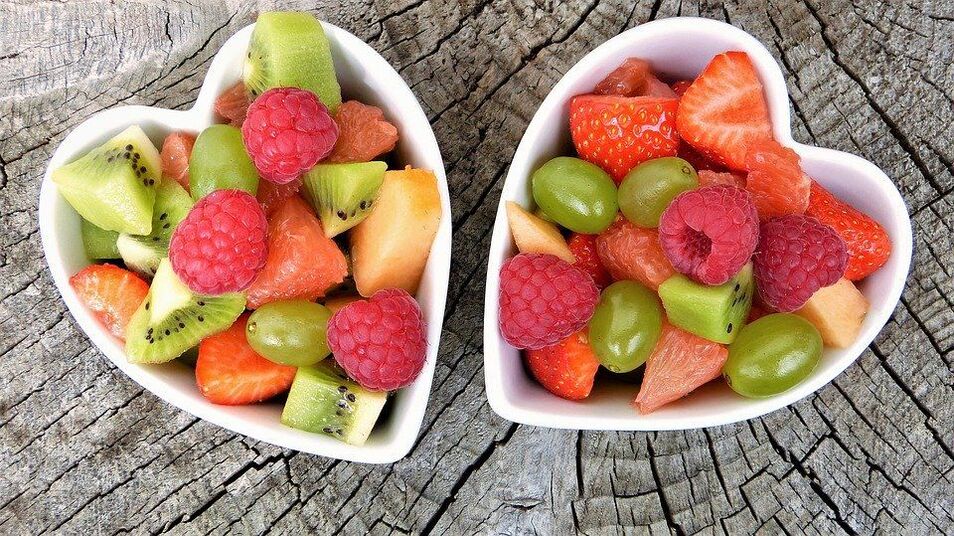 frugt og bær til vægttab derhjemme