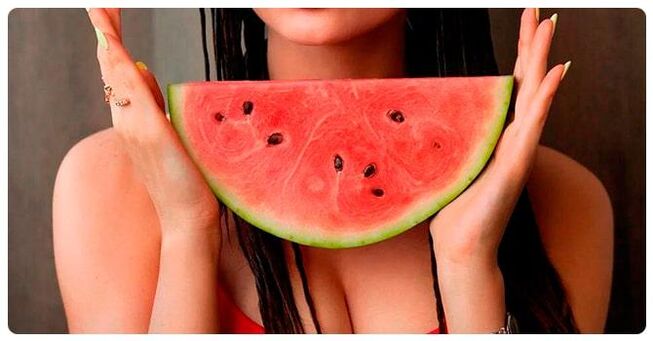 vandmelon til effektivt vægttab