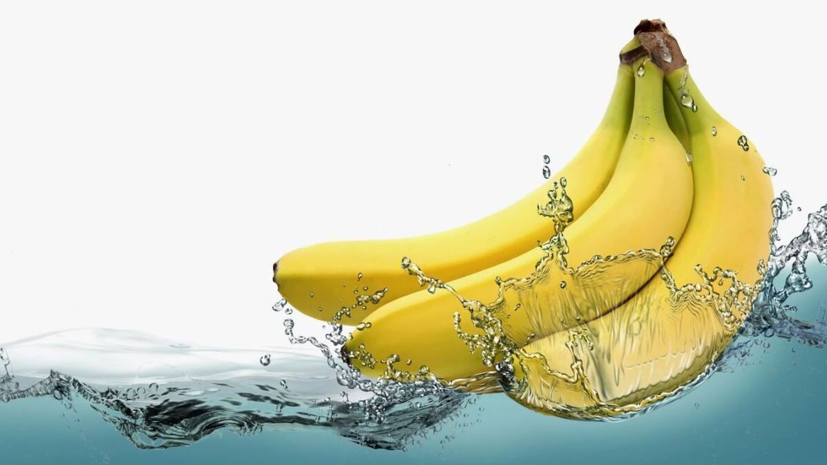 bananer er grundlaget for den japanske kost